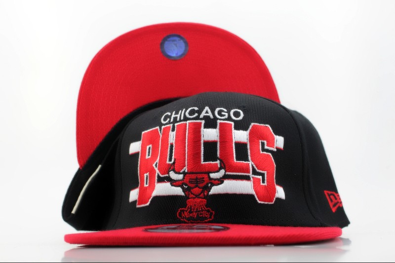 Chicago Bulls Snapback Hat QH 3